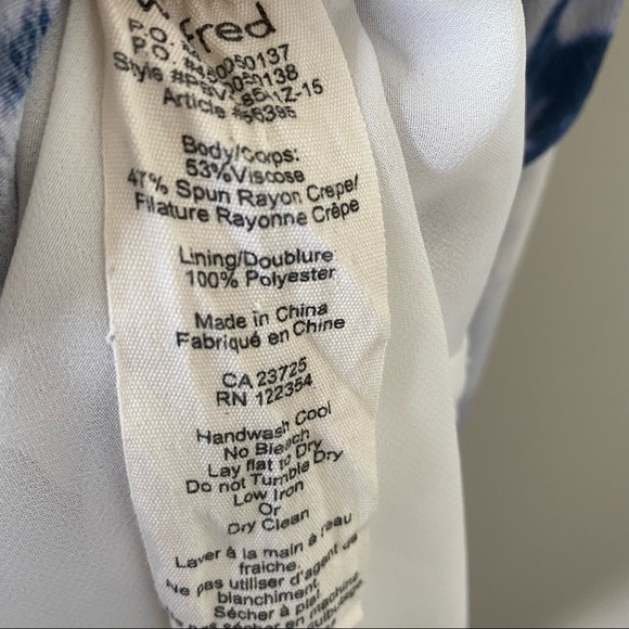 ARITZIA-CARINE Watercolour Shift Mini Dress - Picture 9 of 9